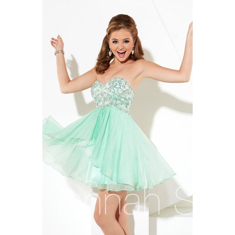 زفاف - Green Hannah S 27925 - Chiffon Dress - Customize Your Prom Dress