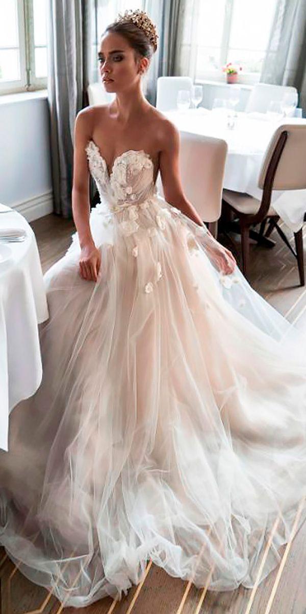 Wedding - 30 Peach & Blush Wedding Dresses You Must See