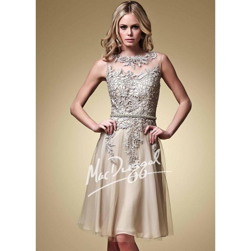 زفاف - Mac Duggal 80336 Lovely Lace Dress SALE - 2017 Spring Trends Dresses