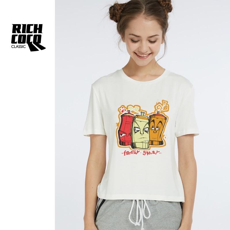 زفاف - Must-have Casual Oversized Printed Scoop Neck Short Sleeves Alphabet Summer T-shirt Top - Bonny YZOZO Boutique Store