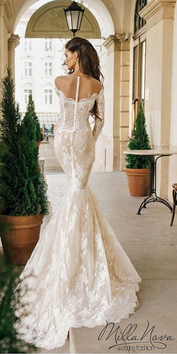 Hochzeit - 100 Most-Pinnned Mermaid Wedding Dresses