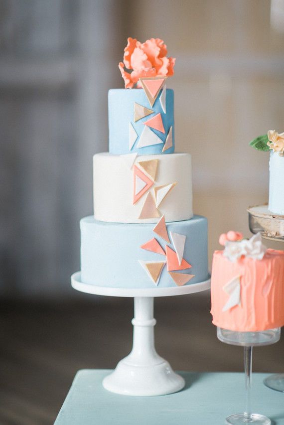 زفاف - Pretty Pastel Wedding Cakes For Your Big Day