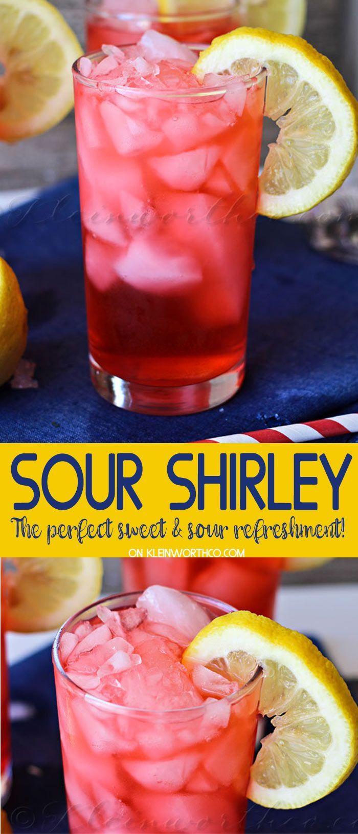زفاف - Sour Shirley Summer Drink