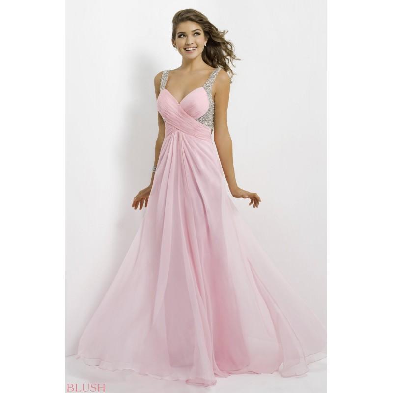 Hochzeit - Blush Prom Dress / Style 9728 - 2017 Spring Trends Dresses