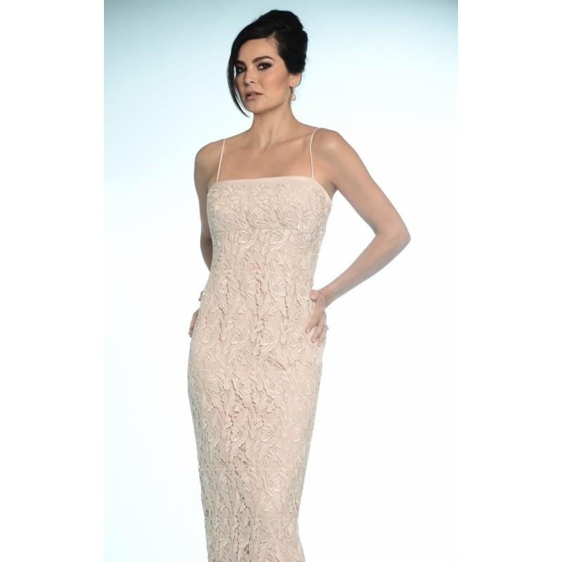 زفاف - Laced Slim Gown by Daymor Couture 878 - Bonny Evening Dresses Online 