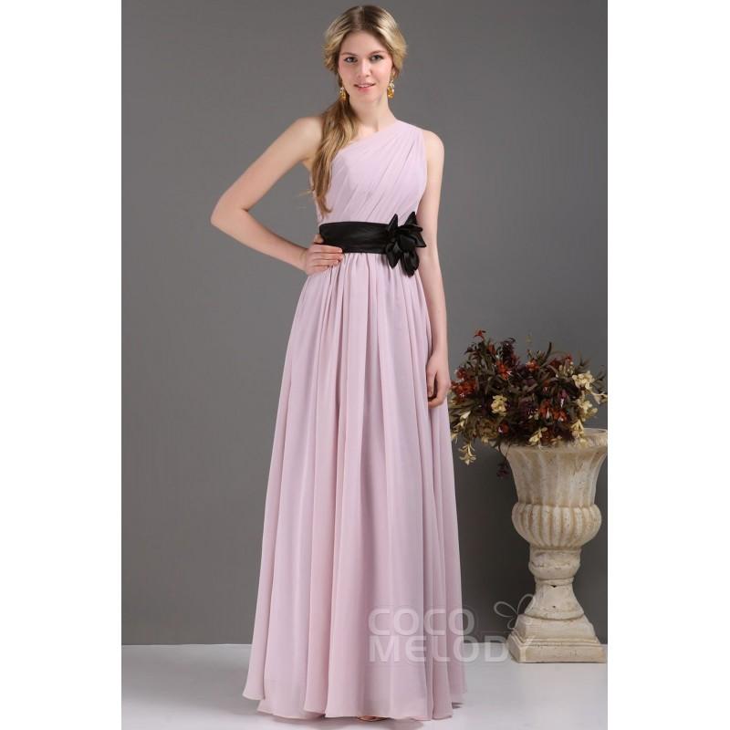 Hochzeit - Hot Selling Sheath-Column One Shoulder Chiffon Bridesmaids Dress COSF14001 - Top Designer Wedding Online-Shop