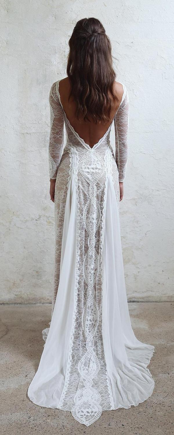 Mariage - Bohemian Lace Wedding Dresses From Grace Loves Lace