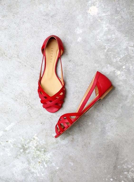 زفاف - Ballet Flats Sandal