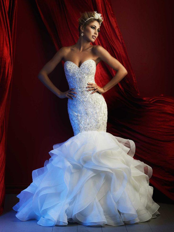 Hochzeit - Allure Couture Wedding Dresses - Style C367