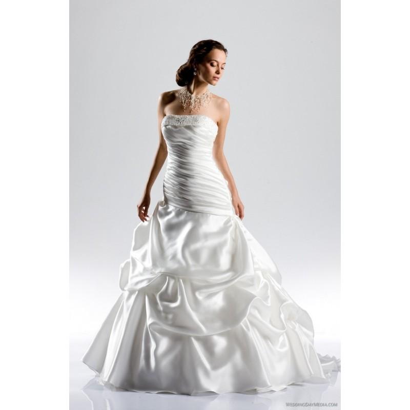 زفاف - Nuxial 5711 Nuxial Wedding Dresses Sabry Fashion - Rosy Bridesmaid Dresses