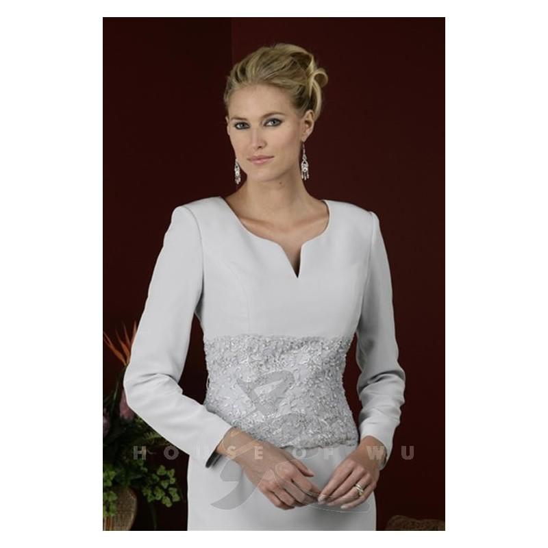 Hochzeit - 7586 La Belle Mother of the Bride Silver Size: 12 In Stock - HyperDress.com