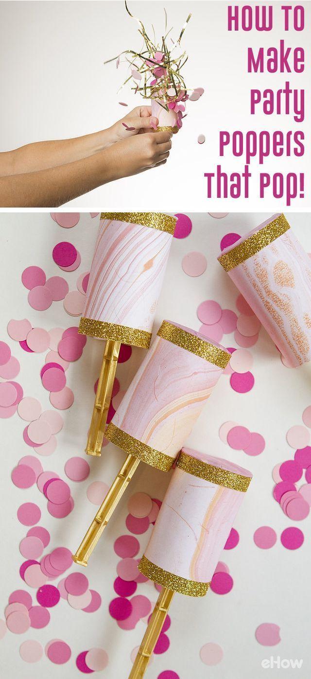 Hochzeit - How To Make Party Poppers That Pop