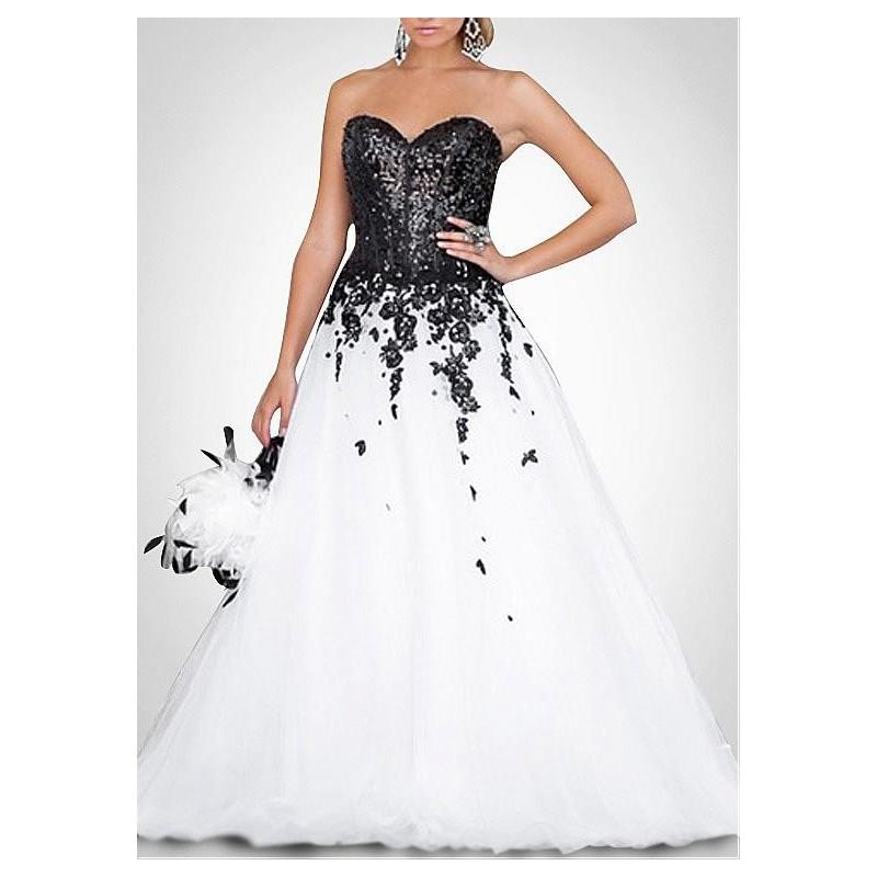 زفاف - Stunning Tulle A-line Sweetheart Prom Dress - overpinks.com