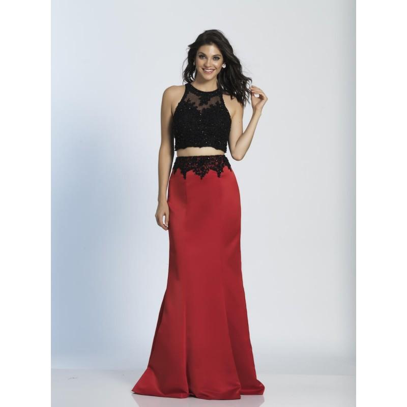 Свадьба - Dave and Johnny A5263 Lace and Crepe 2 Piece Gown - Brand Prom Dresses