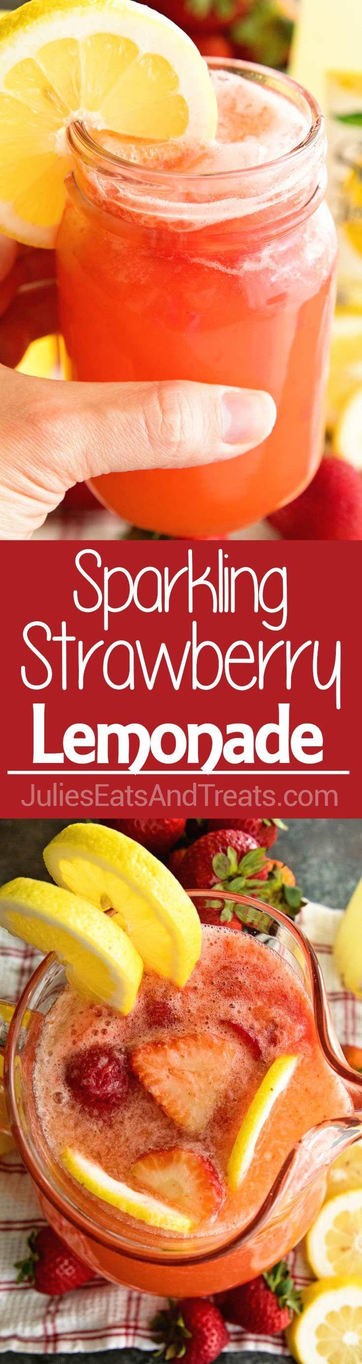 زفاف - Sparkling Strawberry Lemonade