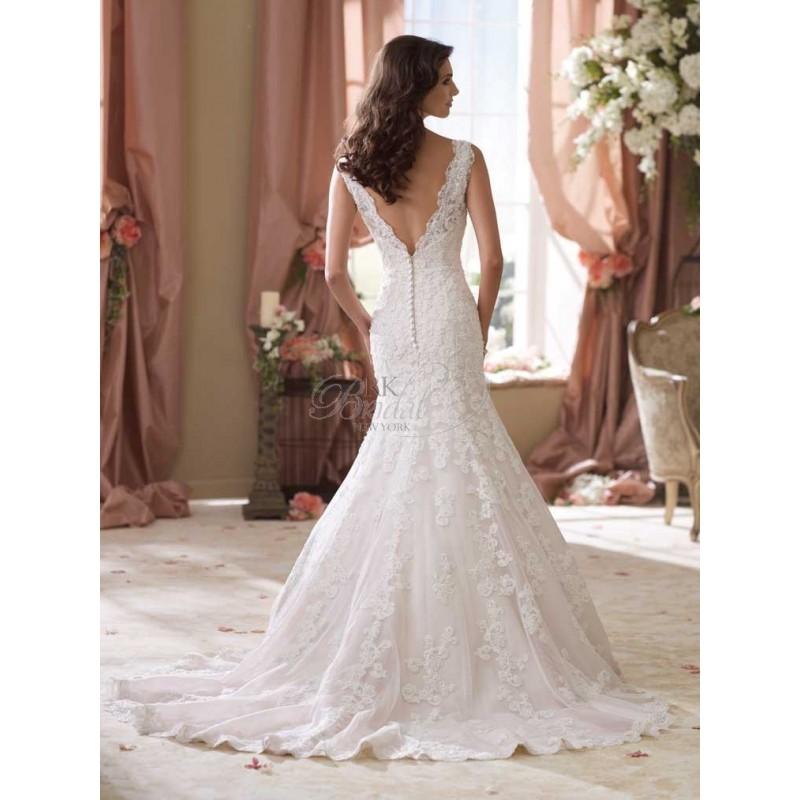 Wedding - David Tutera for Mon Cheri Spring 2014 - Style 114271 Sybil - Elegant Wedding Dresses