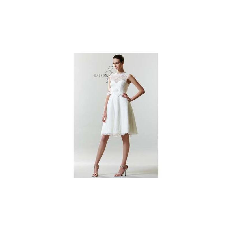 Hochzeit - Saison Blanche Couture Wedding Dress Style No. 4230 - Brand Wedding Dresses