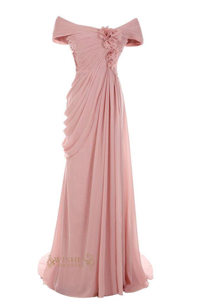 Mariage - Off-the-shoulder Long Mother Of The Bride Dress /Evening Dresses Am32