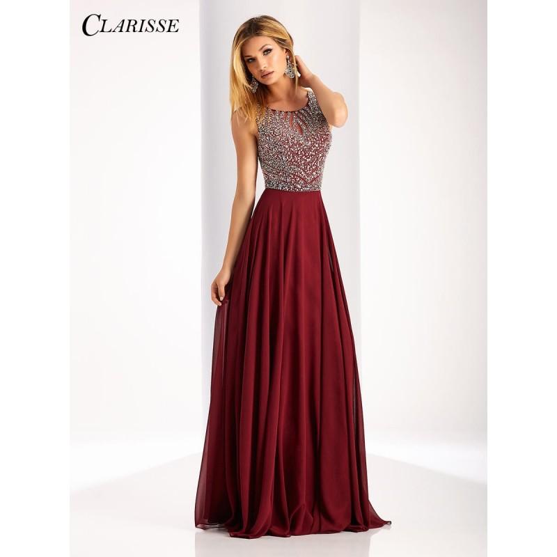 زفاف - Clarisse 3167 Lilac,Marsala,Navy Dress - The Unique Prom Store