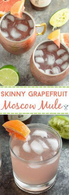 زفاف - Skinny Grapefruit Moscow Mules