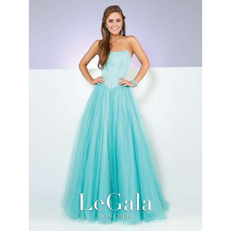 Mariage - Jade Tony Bowl Le Gala Gowns Long Island Le Gala by Mon Cheri 116555 Le Gala Prom by Mon Cheri - Top Design Dress Online Shop