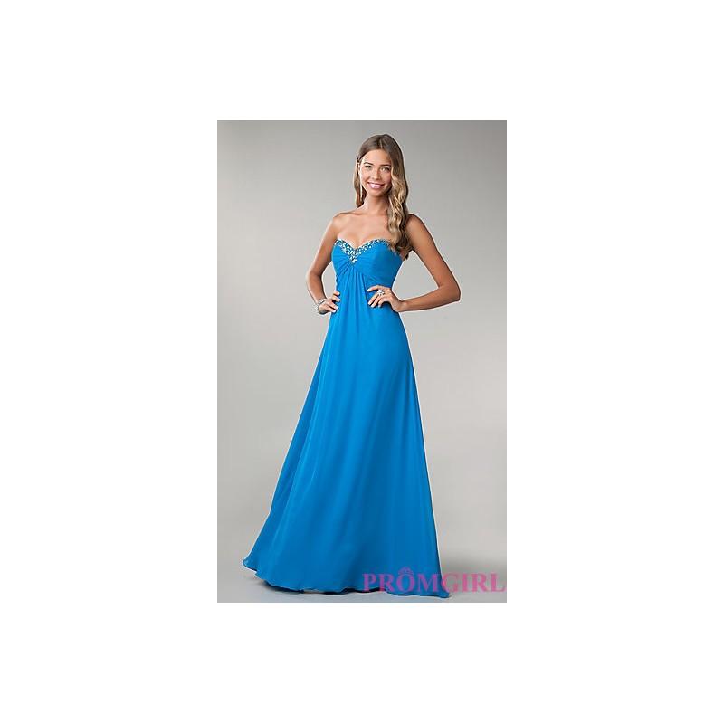 Hochzeit - AL-35592 - Classic Strapless Prom Gown by Alyce Paris 35592 - Bonny Evening Dresses Online 