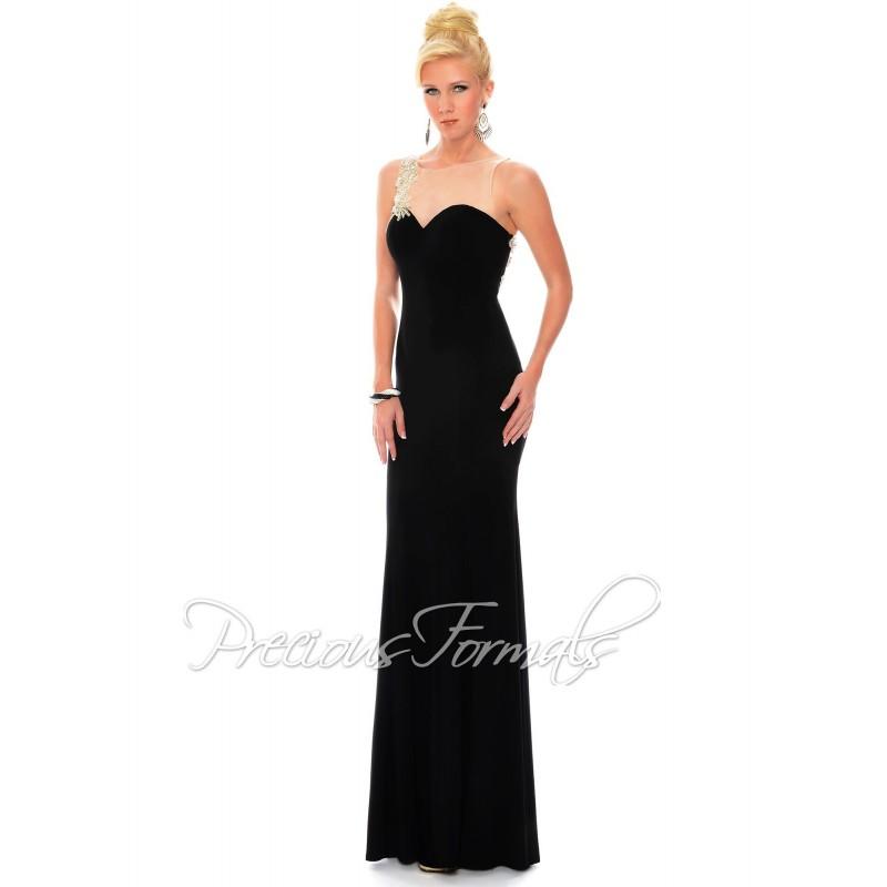 Wedding - Lux Gal by Precious Formals L39004 Fitted Jersey Gown - 2017 Spring Trends Dresses
