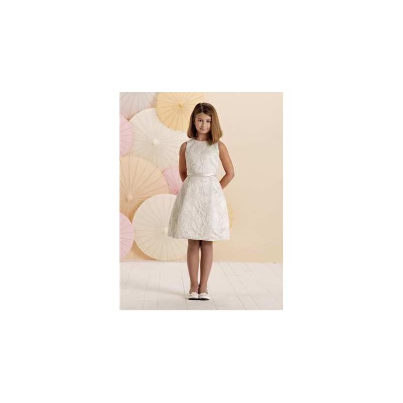 Mariage - Joan Calabrese by Mon Cheri Flower Girl Dress Style No. 214384 - Brand Wedding Dresses