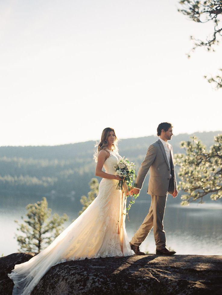 Wedding - Miss Idaho's Elopement Session In The Mountains