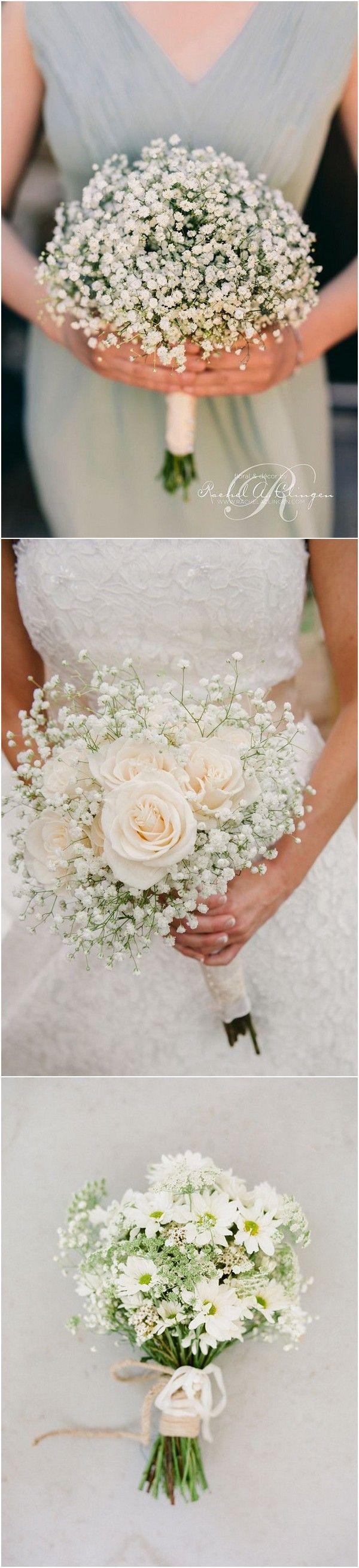 زفاف - Wedding Flowers-32 Baby's Breath Wedding Ideas