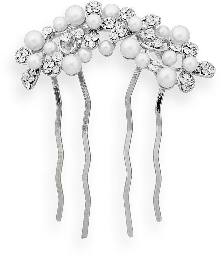 Mariage - Crystal Allure Flower Hair Comb