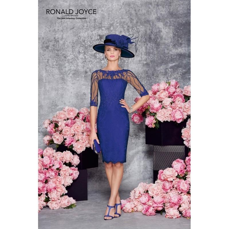 Mariage - Ronald Joyce Style 991077 by Ronald Joyce - Short High  Illusion Veni Infantino - Bridesmaid Dress Online Shop