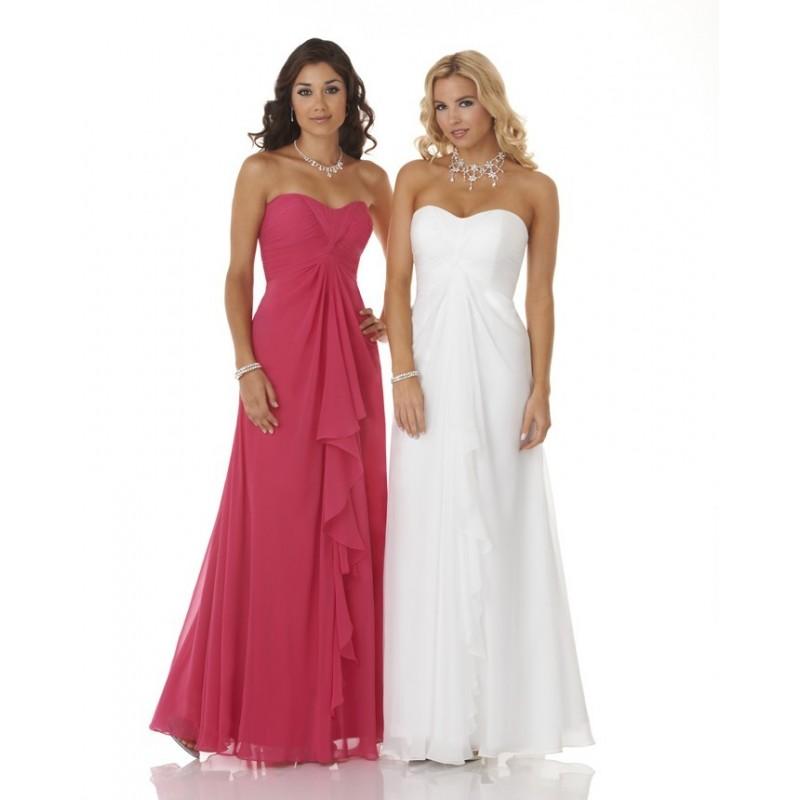 Hochzeit - Bonny Special Occasions 7308 Long Chiffon Dress - Crazy Sale Bridal Dresses