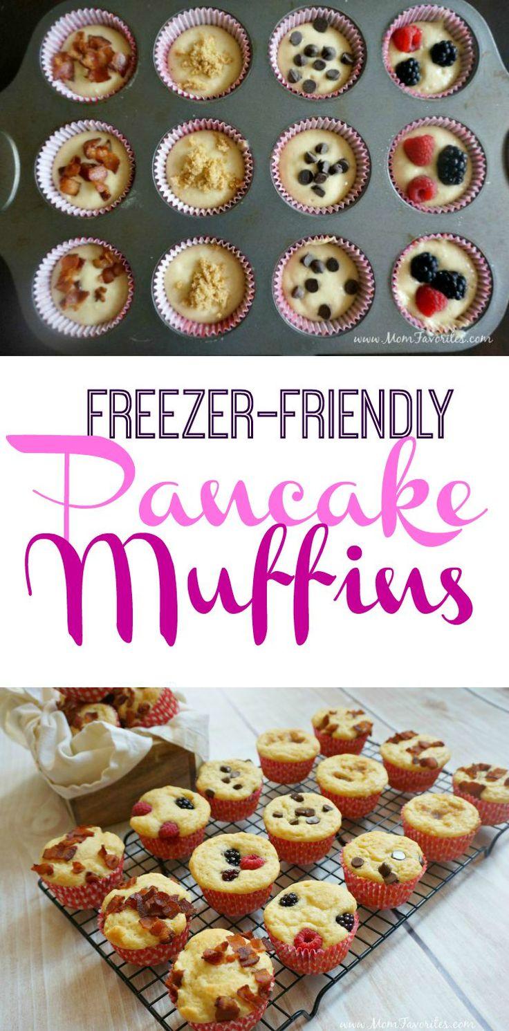 Hochzeit - Freezer-Friendly Pancake Muffins Recipe
