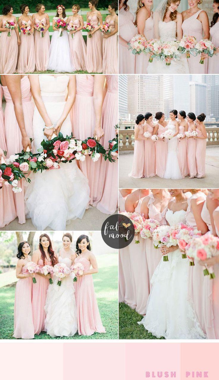 Wedding - Bridesmaids Dresses By Colour And Theme That Could Work For Different Wedding Motifs.
