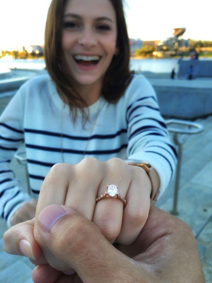 Свадьба - Dream Engagement And Wedding Rings