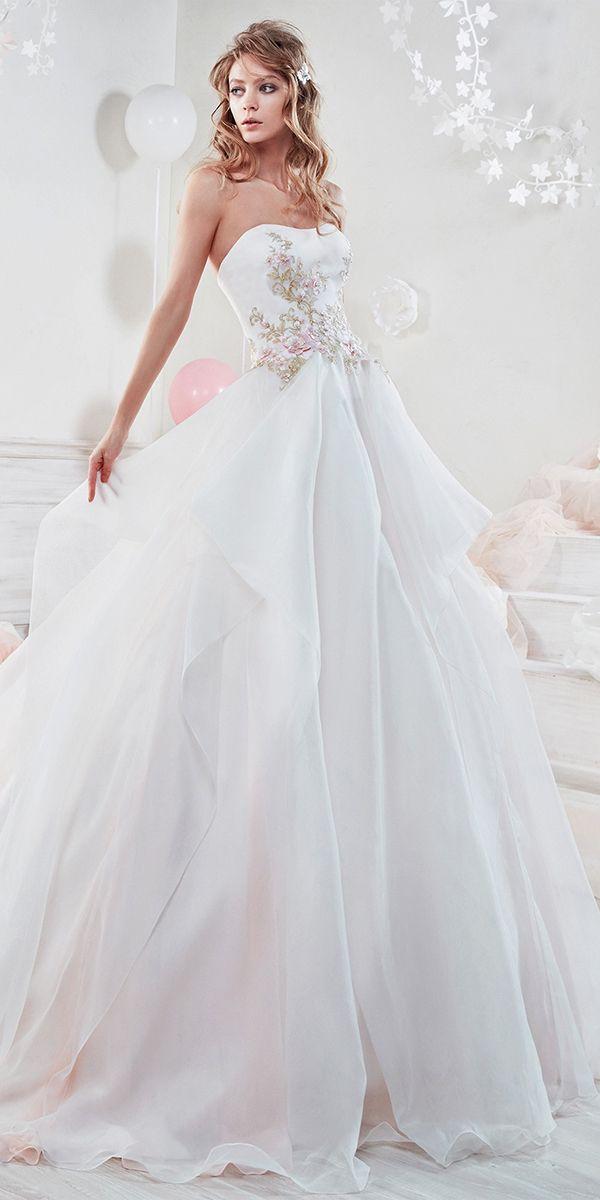 Hochzeit - Beautiful And Romantic Nicole Spose Wedding Dresses 2018