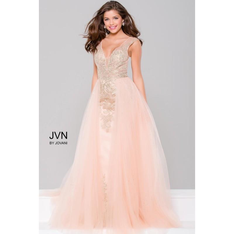 زفاف - Destination Dressing JVN Prom by Jovani JVN41677 JVN Prom Collection - Top Design Dress Online Shop