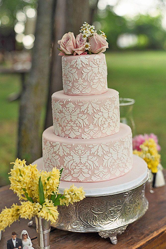 زفاف - 24 Simple, Elegant, Chic Wedding Cakes