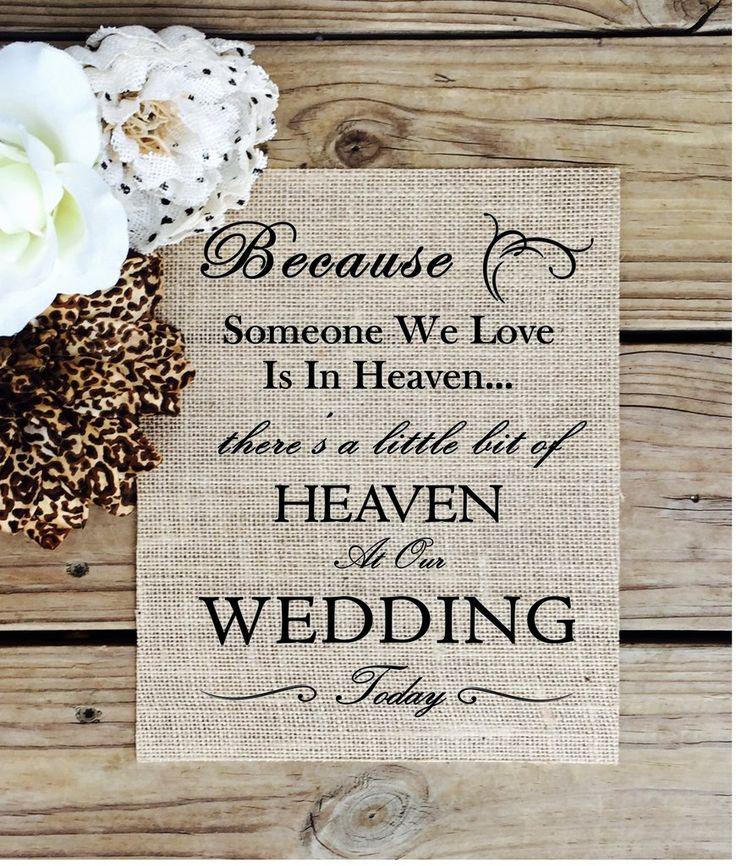 Wedding - Burlap Wedding Sign