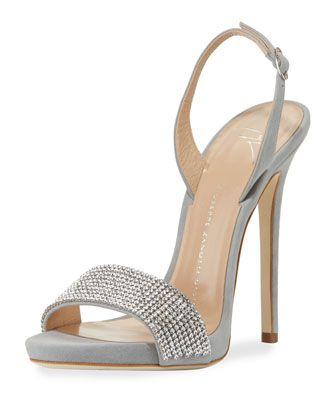 Wedding - Coline Crystal Slingback Sandal