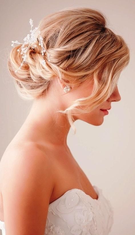 زفاف - Amazing Wedding Hairstyles For Medium-Length Hair