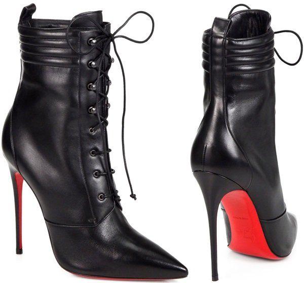 Wedding - Toni Braxton In Christian Louboutin “Mado” Leather Ankle Boots