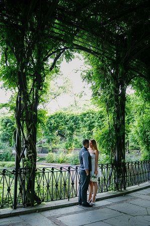 زفاف - Conservatory Gardens In Central Park
