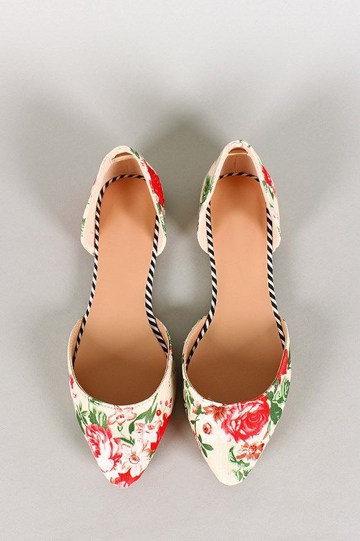 Mariage - Spring Floral Flats