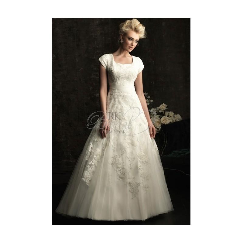 Hochzeit - Allure Bridal Modest Collection Fall 2012 - Style M482 - Elegant Wedding Dresses