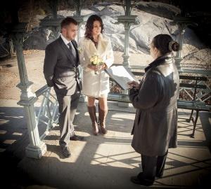 زفاف - Sian And Dave’s Winter Wedding In Central Park