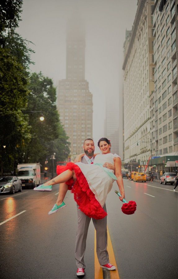 Свадьба - Kevin And Stacye’s Intimate Wedding Under Bethesda Terrace