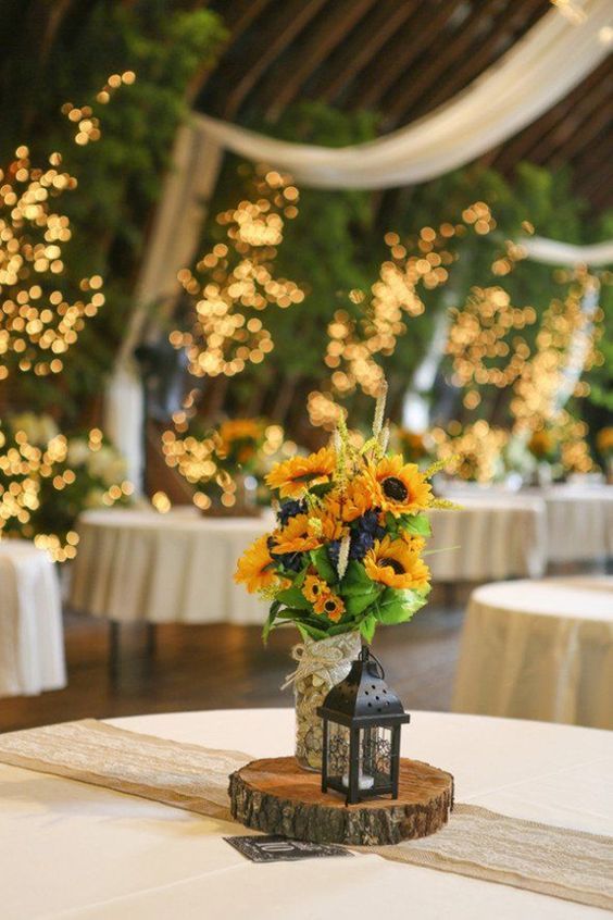 Hochzeit - 47 Sunflower Wedding Ideas For 2016