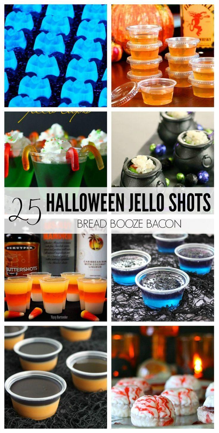 Wedding - 25 Halloween Jello Shots Recipes